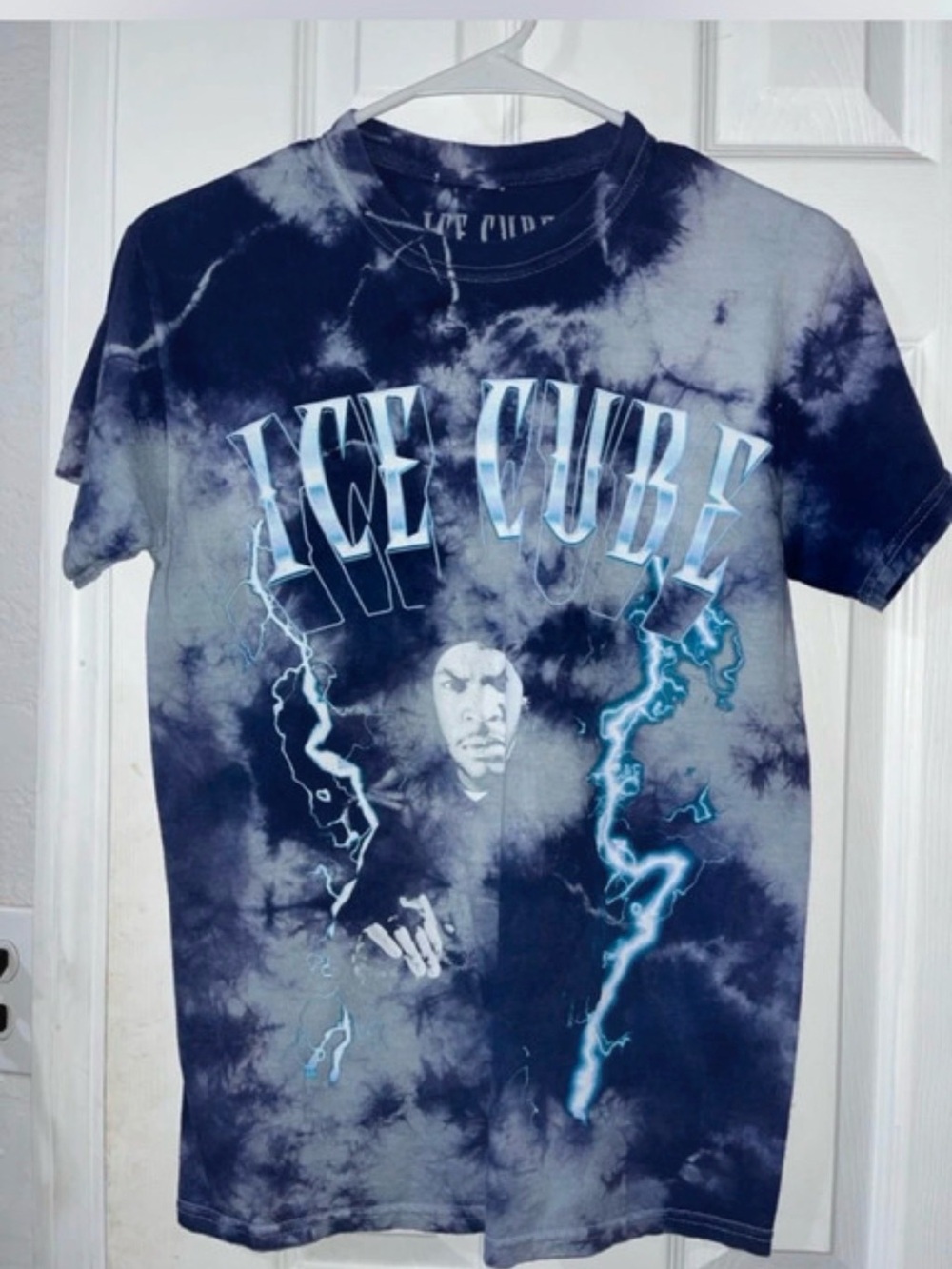 Graphic Ice Cube Tie-Dye Tee